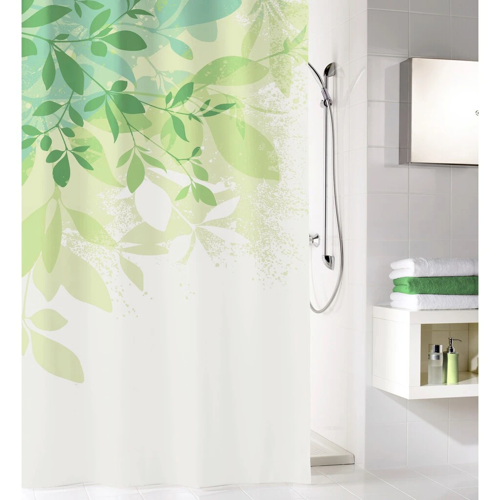 Kleine Wolke Duschvorhang »Floresta«, (1 Tlg.), Mit Beschwerungsband 1 Kleine Wolke Duschvorhang »Floresta«, (1 Tlg.), Mit Beschwerungsband