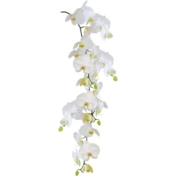 Kleine Wolke Fensterbild »Statics Orchid«, BxH: 23x68 Cm, Selbsthaftend