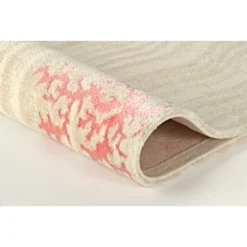 Kleine Wolke Badematte »Coral«, Höhe 10 Mm, Rutschhemmend Beschichtet, Fußbodenheizungsgeeignet, Badteppich, Korallen Design, Waschbar -Kleine Wolke a9d9e8c2945e44d457a560dc936dd346