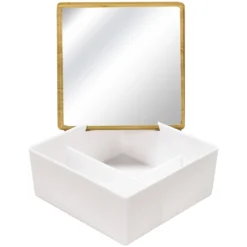 Kleine Wolke Aufbewahrungsbox »Timber Box«, Weiß, Bambus -Kleine Wolke abd2291f7c6bef97e964ab034d614364