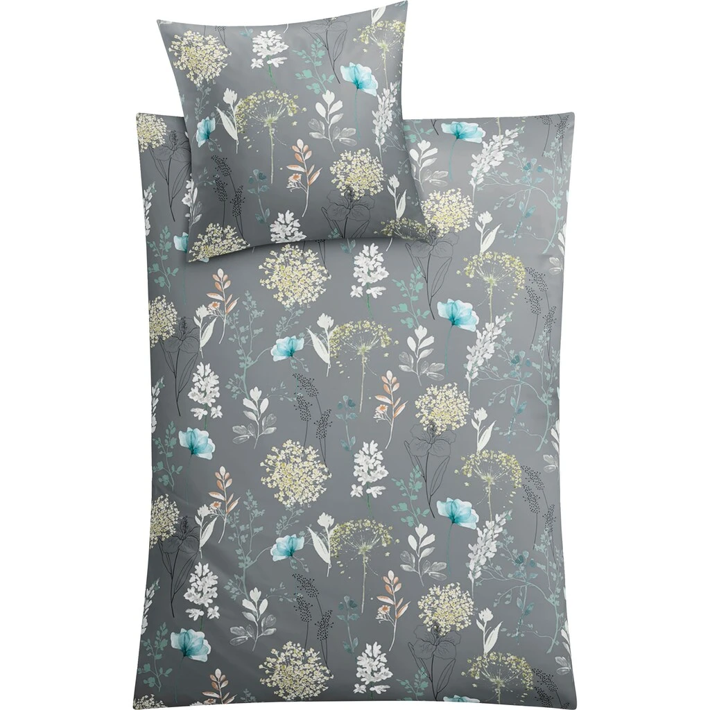 Kleine Wolke Bettwäsche »Carmilla«, (2 Tlg.), Blumenmuster-Design 1 Kleine Wolke Bettwäsche »Carmilla«, (2 Tlg.), Blumenmuster-Design