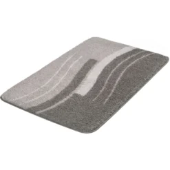 Kleine Wolke Badematte »Viola«, Höhe 20 Mm, Rutschhemmend Beschichtet, Fußbodenheizungsgeeignet, Badteppich, Modernes Design, Waschbar