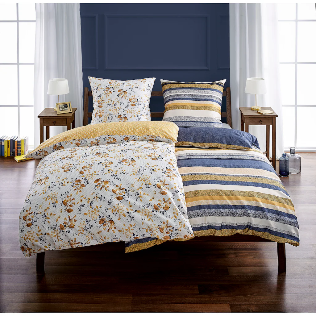 Kleine Wolke Bettwäsche »Flowery«, (2 Tlg.), In Wendeoptik 2 Kleine Wolke Bettwäsche »Flowery«, (2 Tlg.), In Wendeoptik – Bild 2