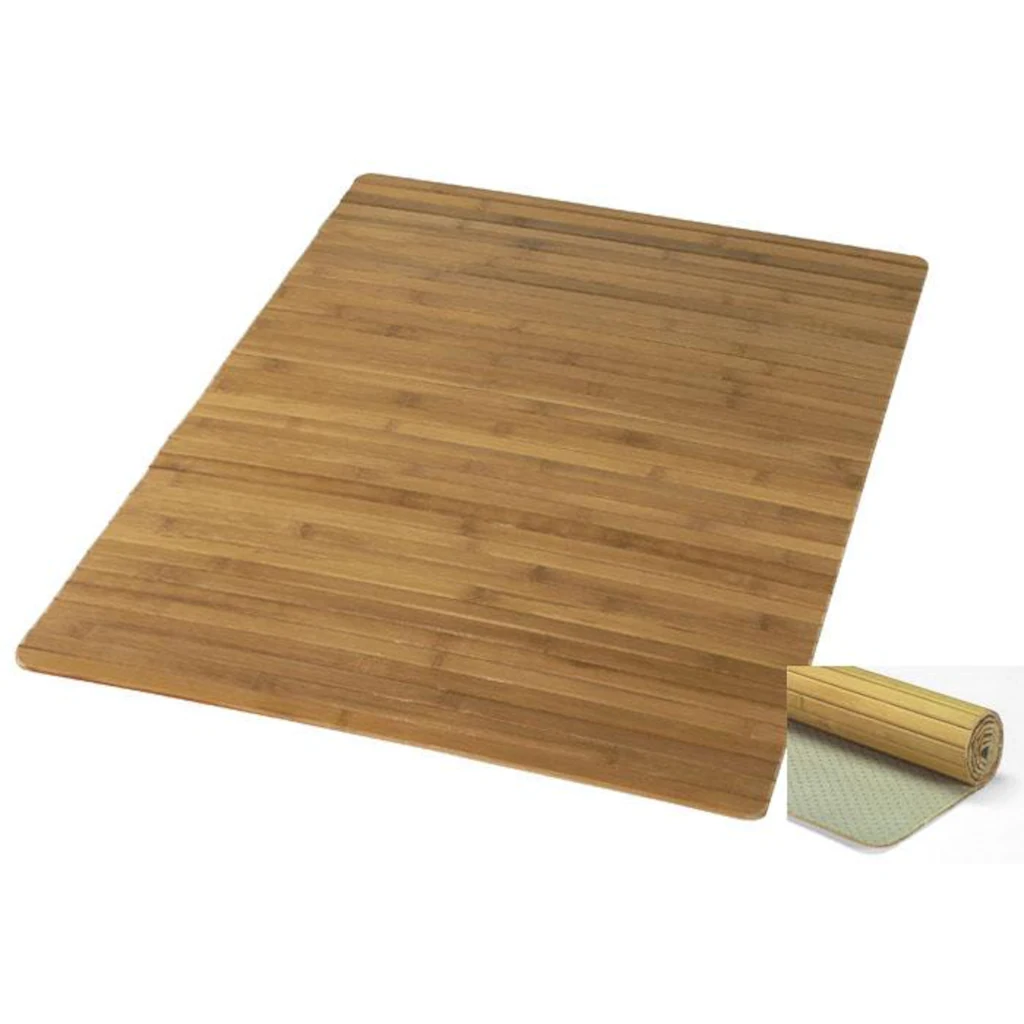 Kleine Wolke Badematte »Bambus Holzmatte«, Höhe 5 Mm, Rutschhemmend Beschichtet, Fußbodenheizungsgeeignet, 100% Bambus 1 Kleine Wolke Badematte »Bambus Holzmatte«, Höhe 5 Mm, Rutschhemmend Beschichtet, Fußbodenheizungsgeeignet, 100% Bambus