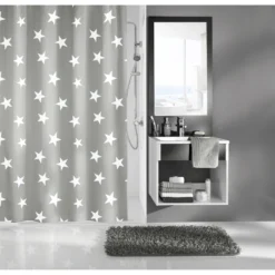 Kleine Wolke Duschvorhang »Nova«, (1 Tlg.), Platin