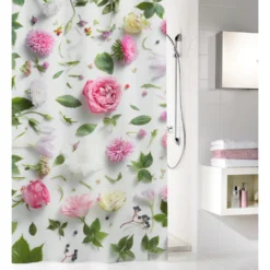 Kleine Wolke Duschvorhang »Rosalie«, Mit Beschwerungsband