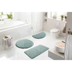 Kleine Wolke Badematte »Mellow«, Höhe 40 Mm, Rutschhemmend Beschichtet, Schnell Trocknend, Badteppich, Uni-Farben, Rechteckig & Rund Erhältlich -Kleine Wolke fc259aa58b8ffd42fc4f1ec12eda3000