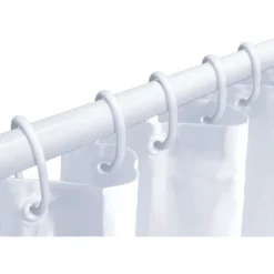 Kleine Wolke Duschvorhang »Dusch-Set«, (Set, 3 Tlg.), Ausziehbar (125-220 Cm), Breite 180 Cm