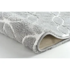 Kleine Wolke Badematte »Twin«, Höhe 15 Mm, Rutschhemmend Beschichtet, Fußbodenheizungsgeeignet, Badteppich, Modernes Design, Leichter Hoch-Tief Effekt, Waschbar -Kleine Wolke fedc11eec58279723aa0ea202261dcbb