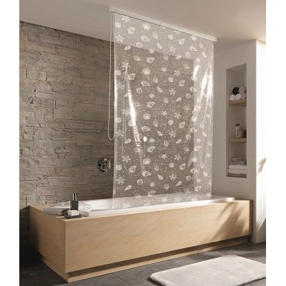 Kleine Wolke Duschrollo Schneeweiß 128 Cm X 240 Cm Für Leerkasette 2 Kleine Wolke Duschrollo Schneeweiß 128 Cm X 240 Cm Für Leerkasette – Bild 2