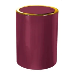 Kleine Wolke Golden Clap Kosmetikeimer Burgund 5 L